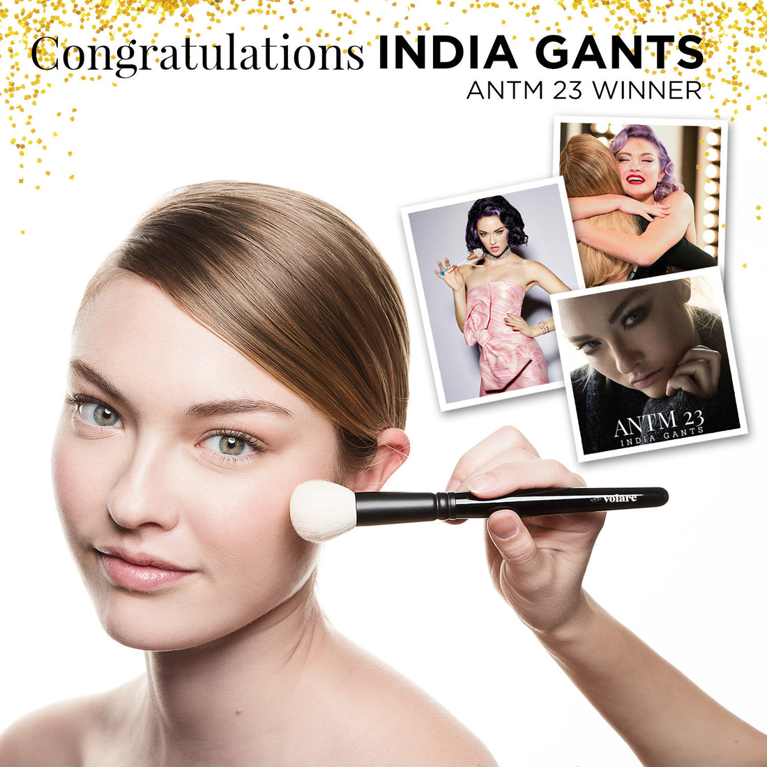Congratulations ANTM 23 Winner, India Gants